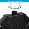 imageSimple Deluxe 3086lbs 1811quot Market Umbrella Base Heavy Duty Round Stand for Patio Outdoor Deck BlackBlackCross