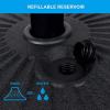 imageSimple Deluxe 3086lbs 1811quot Market Umbrella Base Heavy Duty Round Stand for Patio Outdoor Deck BlackBlackRound 2Pack