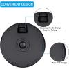 imageSimple Deluxe 3086lbs 1811quot Market Umbrella Base Heavy Duty Round Stand for Patio Outdoor Deck BlackBlackRound