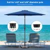 imageSimple Deluxe 3086lbs 1811quot Market Umbrella Base Heavy Duty Round Stand for Patio Outdoor Deck BlackClassic Bronze