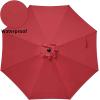 imageSimple Deluxe Patio Umbrella Outdoor UV Protection Sunshade with Push Button TiltCrank and 8 Sturdy Ribs for Table Garden Lawn Beach Pool2P9ftRed