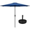Round Base+Umbrella-Blue