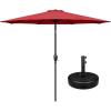 Round Base+Umbrella-Red