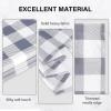 imageSimple Deluxe 2 Panels Set Blackout Window Curtain for Bedroom Living Room Patio Sliding Door 63 inches Drop Thermal Insulated Grommet Curtains Drapes 42quot W x 63quot L BlackWhitegray