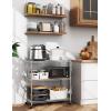imageSimple Deluxe 5Tier Heavy Duty Storage Shelves 1750 Lbs Loading Capacity 3543quot W x 1772quot D x 7087quot H Adjustable Shelving Unit with Wheels ChromeChrome