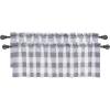 imageSimple Deluxe Buffalo Check Blackout Curtains Panels for Living Room Bedroom Farmhouse Courtyard Style Room Darkening Thermal Insulated Plaid Grommet Curtain 37quot W x 63quot L White and RedWhite and Gray