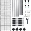 imageSimple Deluxe Heavy Duty 4Shelf Shelving with Wheels 3543quot D x 1772quot W x 6102quot H Adjustable Steel Organizer Wire Rack 1000 Lb Capacity ChromeBlack