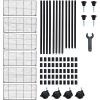 imageSimple Deluxe Heavy Duty 4Shelf Shelving with Wheels 3543quot D x 1772quot W x 6102quot H Adjustable Steel Organizer Wire Rack 1000 Lb Capacity ChromeBlack