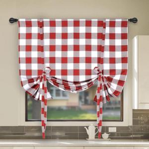 imageSimple Deluxe 2 Panels Set Blackout Window Curtain for Bedroom Living Room Patio Sliding Door 63 inches Drop Thermal Insulated Grommet Curtains Drapes 42quot W x 63quot L BlackWhitered