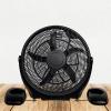 imageHealSmart 14 Inch 3Speed Plastic Floor Fans Quiet for Home Commercial Residential and Greenhouse Use OutdoorIndoor Black18Inch