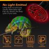 imageSimple Deluxe 150W Reptile Heat Bulb and 40108 Degrees Fahrenheit Digital Thermostat Controller Included for Amphibian Pet ampamp Incubating Chicken Black100W