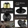 imageSimple Deluxe 150W Reptile Heat Bulb and 40108 Degrees Fahrenheit Digital Thermostat Controller Included for Amphibian Pet ampamp Incubating Chicken Black250W
