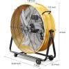 imageSimple Deluxe 24 Inch Heavy Duty Metal Industrial Drum Fan 3 Speed Floor Fan for Warehouse Workshop Factory and Basement30 Inch