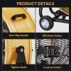 imageSimple Deluxe 24 Inch Heavy Duty Metal Industrial Drum Fan 3 Speed Floor Fan for Warehouse Workshop Factory and Basement36 Inch