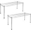 imageSimple Deluxe 3Tier Heavy Duty Storage Shelves 750Lb Capacity 2402quot D x 1378quot W x 2197quot H Shelving Unit for Pantry Garage Laundry and Kitchen2 Pack