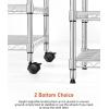 imageSimple Deluxe 3Tier Heavy Duty Storage Shelves 750Lb Capacity 2402quot D x 1378quot W x 2197quot H Shelving Unit for Pantry Garage Laundry and Kitchen2 Pack