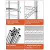 imageSimple Deluxe 3Tier Heavy Duty Storage Shelves 750Lb Capacity 2402quot D x 1378quot W x 2197quot H Shelving Unit for Pantry Garage Laundry and Kitchen2 Pack