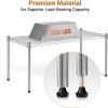 imageSimple Deluxe 3Tier Heavy Duty Storage Shelves 750Lb Capacity 2402quot D x 1378quot W x 2197quot H Shelving Unit for Pantry Garage Laundry and Kitchen2 Pack