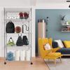 imageiPower Simple Deluxe Heavy Duty 5Tier Shelving Unit 1398D x 3583W x 6102H Storage Shelving with 1250 lbs Capacity ChromeChrome