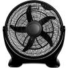 imageHealSmart 14 Inch 3Speed Plastic Floor Fans Quiet for Home Commercial Residential and Greenhouse Use OutdoorIndoor Black14Inch