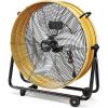 imageSimple Deluxe 24 Inch Heavy Duty Metal Industrial Drum Fan 3 Speed Air Circulation for Warehouse Greenhouse Workshop Patio Factory and Basement2Pack