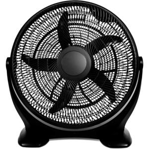 imageHealSmart 14 Inch 3Speed Plastic Floor Fans Quiet for Home Commercial Residential and Greenhouse Use OutdoorIndoor Black14Inch