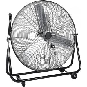 imageSimple Deluxe 18 Inch 3Speed High Velocity Heavy Duty Metal Industrial Floor Fan for Warehouse Workshop Factory and Basement Black 2 Pack30 Inch