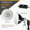 imageSimple Deluxe Reptile Dome Light Clamp Lamp Fixture with 55 Inch Aluminum Reflector for Amphibian Pet Terrariums Habitat no Bulb Included BlackDome Light